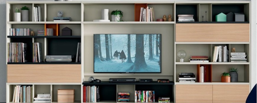 Estanterías y librerías para todo tipo de salones